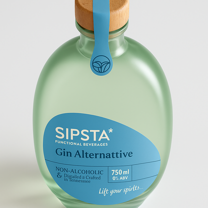 Gin Alternative - Botanical gin with cognitive enhancement