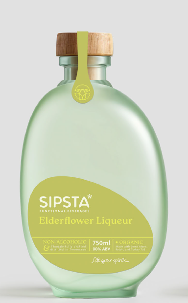 Sipsta Elderflower Liqueur-  with immune-boosting power