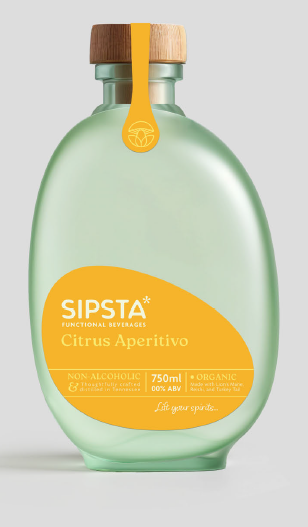 Sipsta Citrus Aperitivo- Italian-style aperitivo with natural vitality boost