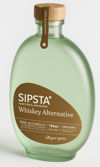 Premium Whiskey Alternative - Premium whiskey taste with cognitive enhancement