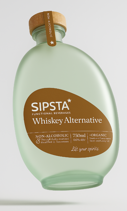 Premium Whiskey Alternative - Premium whiskey taste with cognitive enhancement