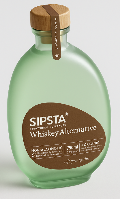 Premium Whiskey Alternative - Premium whiskey taste with cognitive enhancement
