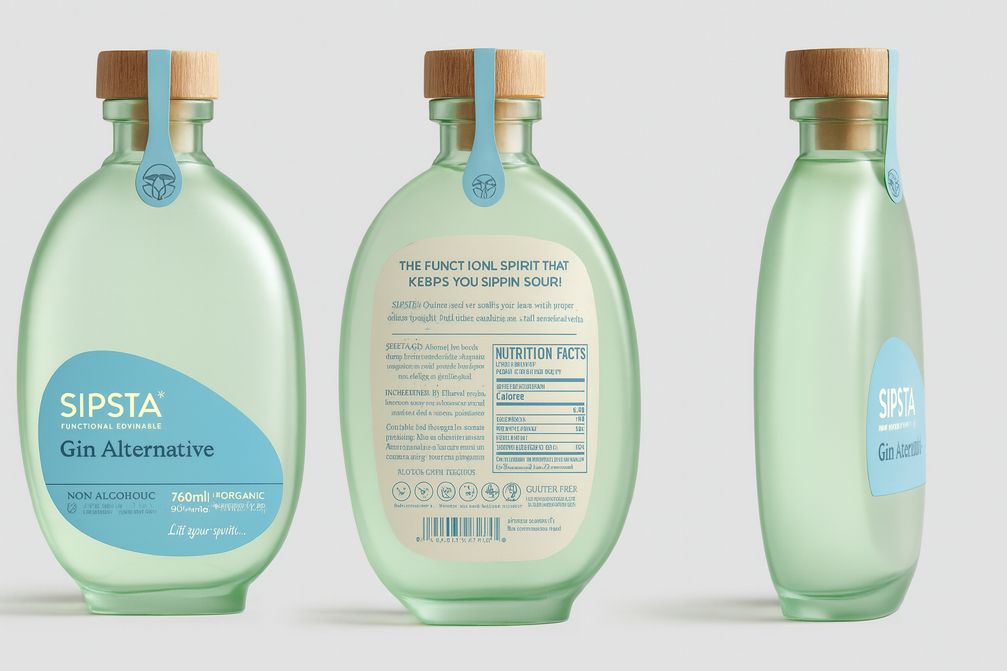 Gin Alternative - Botanical gin with cognitive enhancement