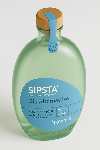 Gin Alternative - Botanical gin with cognitive enhancement